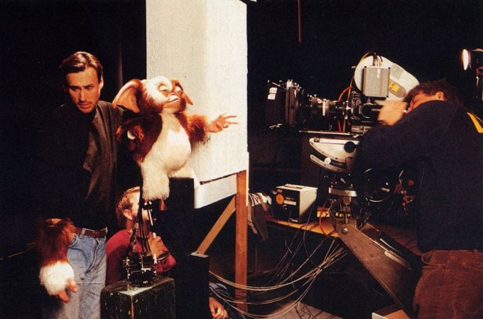 1.Steve Sleap puppeteering Gizmo from Gremlins 2: The New Batch.  Photo by Bart Mixon