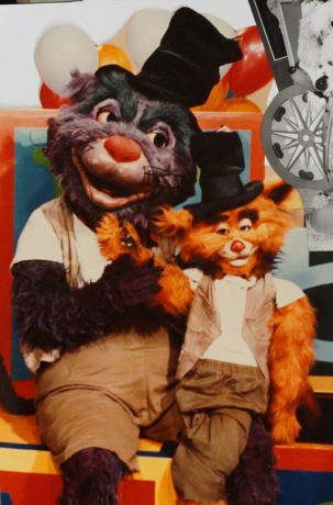 6.Butch the Cat and sidekick puppet.  Photo from Camilla Henneman’s collection