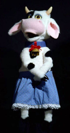 Cow Puppet for Front Paige Productions - Photo by Marc Tyler