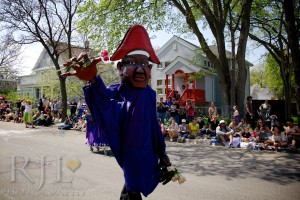 Mayday Parade by Heart of the Beast Theater featured puppets and theme of "Still We Rise" down Bloomington ave in South Minneapolis.